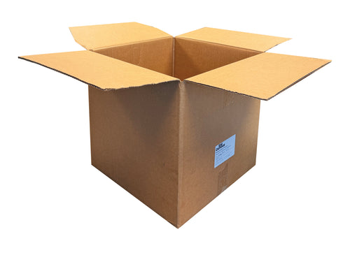 Used Plain Strong Single Wall Box - 390mm x 385mm x 385mm