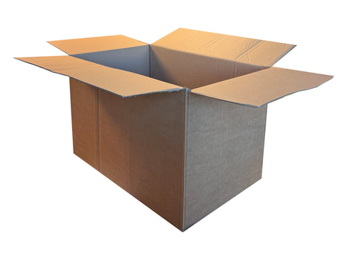 New Plain Strong Single Wall Box - 625mm x 405mm x 405mm