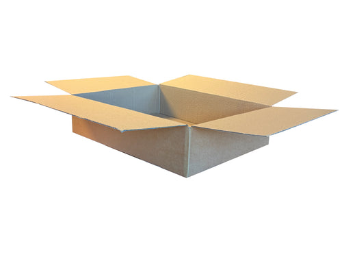 New Plain Strong Single Wall Box - 490mm x 375mm x 110mm