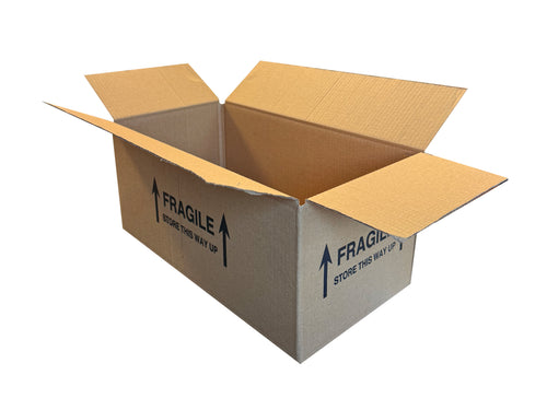 New Printed Single Wall Box - 356mm x 185mm x 140mm