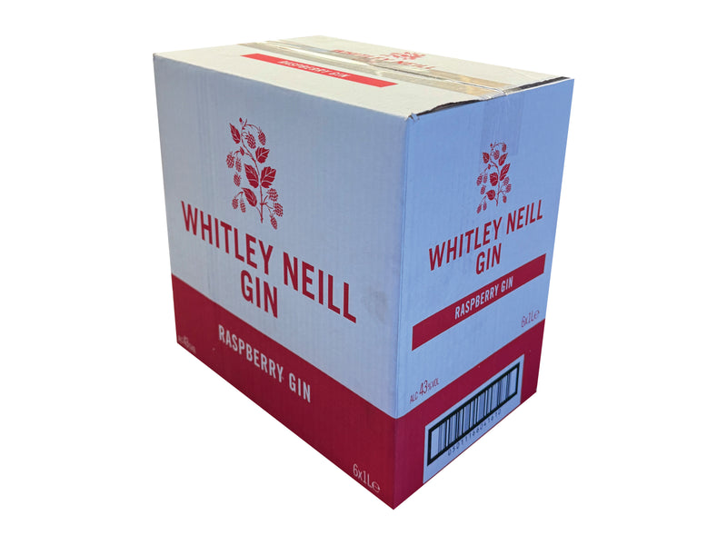 Closed box, made for packing gin bottles