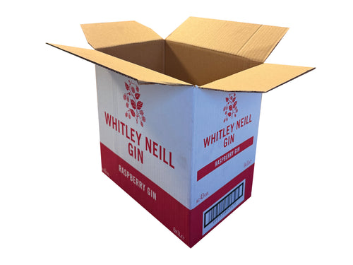 New Printed Strong Single Wall Box - 290mm x 195mm x 270mm