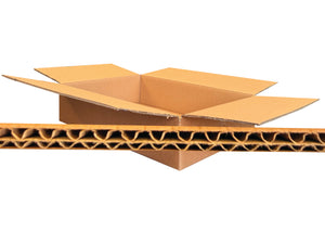 Box with an image of a double wall flute