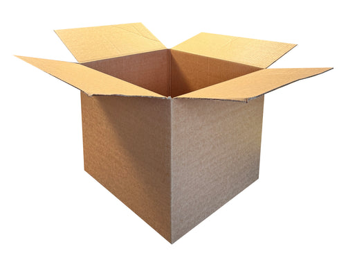 New Plain Strong Single Wall Box - 370mm x 320mm x 290mm