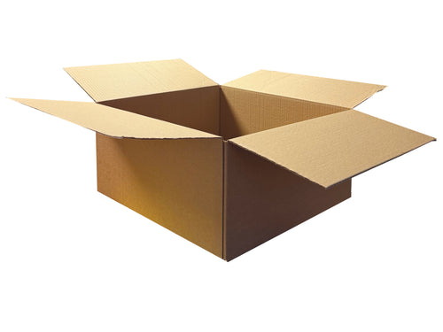 New Plain Strong Single Wall Box - 400mm x 365mm x 170mm