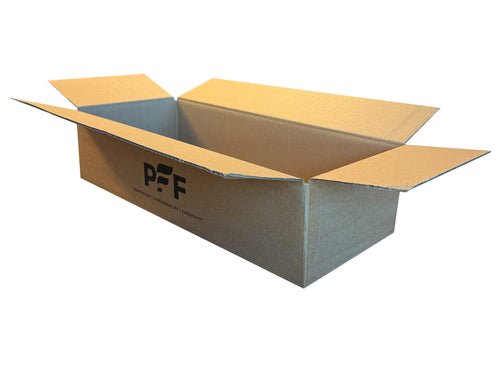 New Printed Strong Single Wall Box - 491mm x 217mm x 114mm