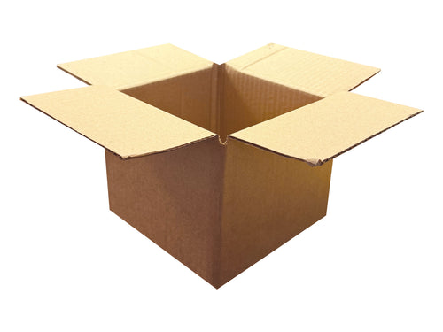 New Plain Strong Single Wall Box - 150mm x 150mm x 120mm
