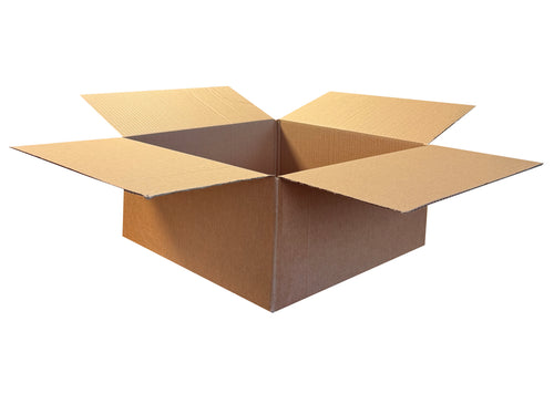 New Plain Single Wall Box - 368mm x 365mm x 165mm