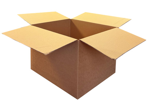 New Plain Strong Single Wall Box - 370mm x 323mm x 267mm
