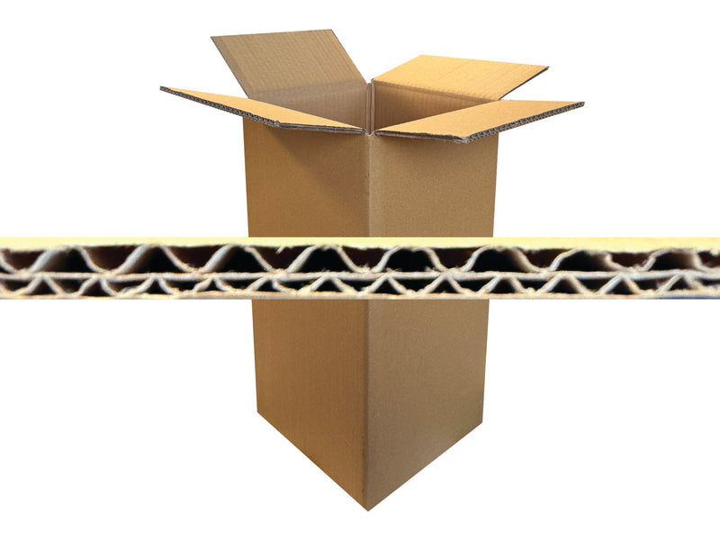 Image of a 200mm x 190mm x 400mm with the flute profile