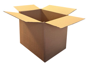 An 11 inch, A4 sized cardboard box