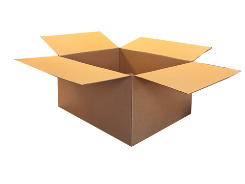 New Plain Strong Single Wall Box - 487mm x 415mm x 235mm