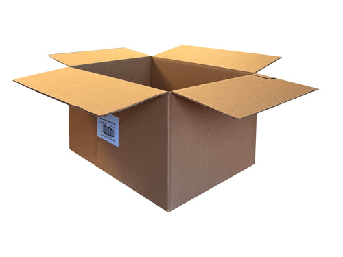 Used Plain Strong Single Wall Box - 460mm x 364mm x 258mm