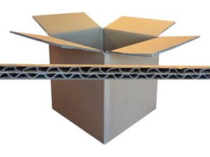 New Plain Strong Double Wall Box - 225mm x 225mm x 221mm