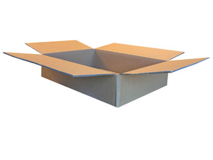 A A3 shaped box, measuring 470mm x 341mm x 98mm