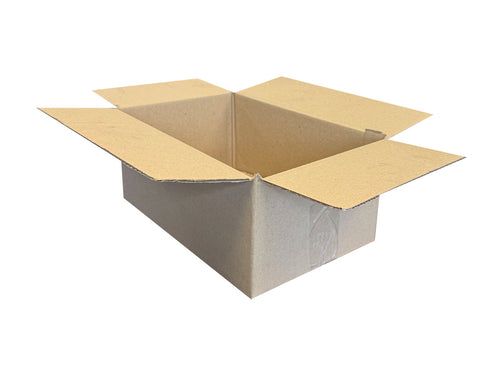 New Plain Strong Single Wall Box - 290mm x 190mm x 130mm