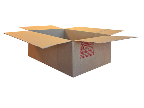 New Printed Single Wall Box - 585mm x 432mm x 220mm