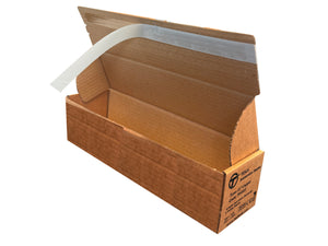 Cardboard Box with a tear-off glue strip