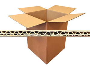 Large shipping box with an image of the double wall board