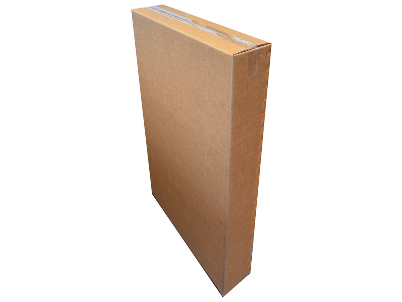 Plain box, measuring 650mm x 150mm x 940mm
