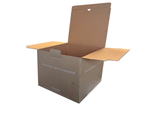 New Printed Strong Double Wall Box - 275mm x 275mm x 258mm