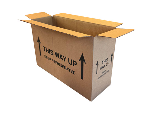 New Printed Single Wall Box - 280mm x 102mm x 194mm