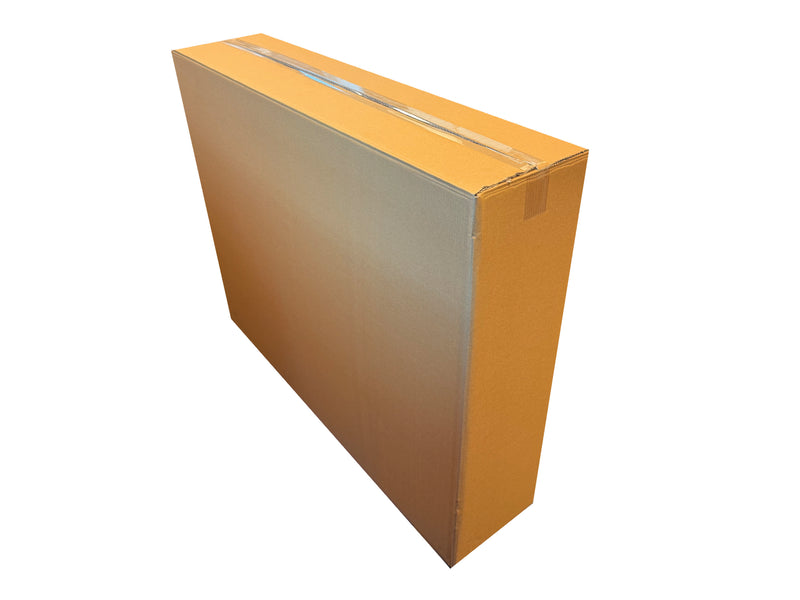 A 1020mm x 235mm x 827mm Cardboard box, sealed with clear tape