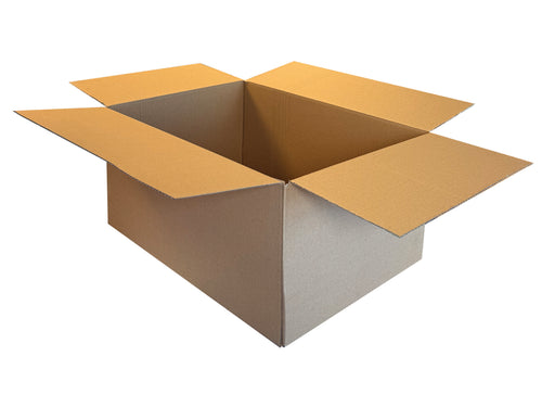 New Plain Strong Single Wall Box - 500mm x 360mm x 230mm