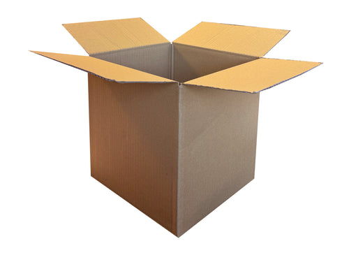 New Plain Single Wall Box - 229mm x 229mm x 229mm