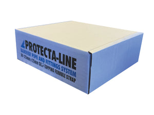 white narrow box with tucking flaps