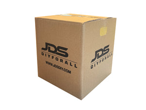 Box printed with - JDS - DIY for all