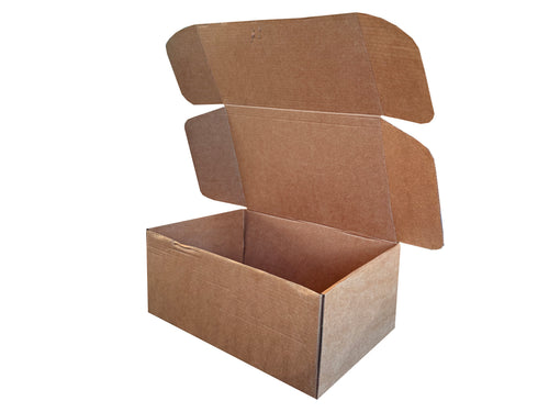 New Printed Single Wall Box - 230mm x 165mm x 105mm