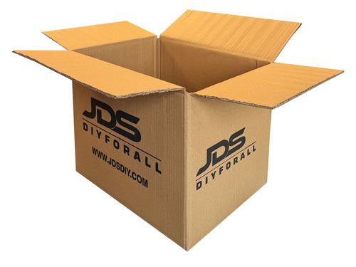 New Printed Strong Double Wall Box - 322mm x 246mm x 246mm