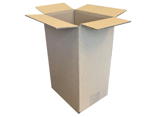 New Plain Strong Single Wall Box - 180mm x 130mm x 285mm