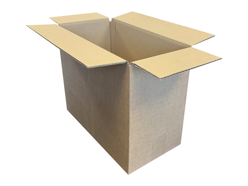 strong single wall plain carton for shipping