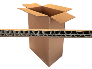 Tall box with an image of the double wall flute