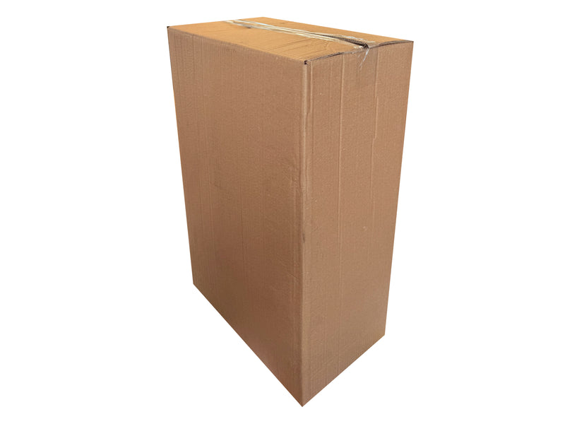 Closed box, measuring 400mm x 230mm x 610mm