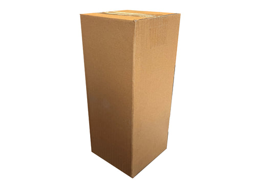 New Plain Single Wall Box - 115mm x 115mm x 365mm