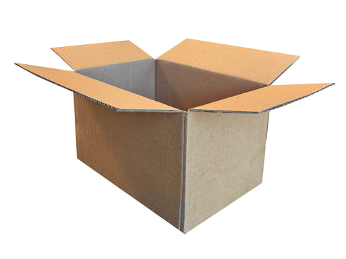 New Plain Single Wall Box - 229mm x 153mm x 127mm