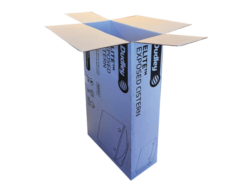 New Printed Strong Single Wall Box - 330mm x 145mm x 590mm