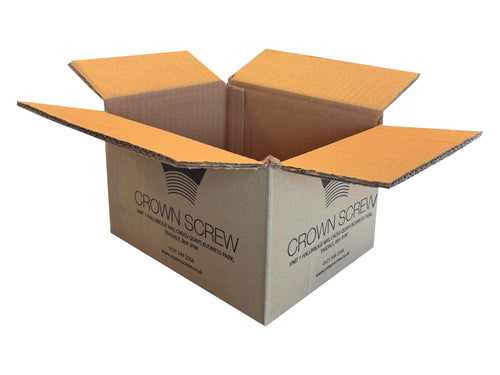 New Printed Strong Double Wall Box - 210mm x 165mm x 120mm