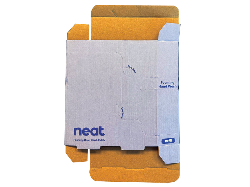 Dis-assembled box, measuring 152mm x 40mm x 173mm