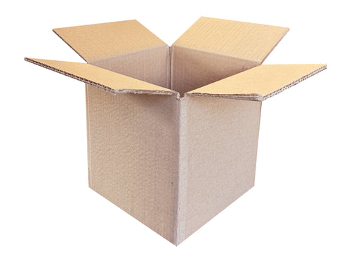 New Plain Strong Double Wall Box - 155mm x 155mm x 155mm