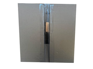 Image showing the 4cm gap in the top and bottom flaps, taped over. 