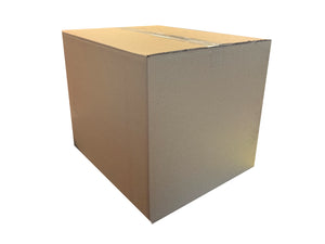 A 470mm x 384mm x 411mm closed with clear tape