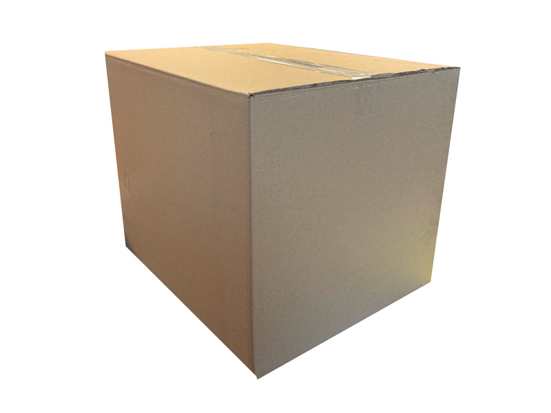 A 470mm x 384mm x 411mm closed with clear tape