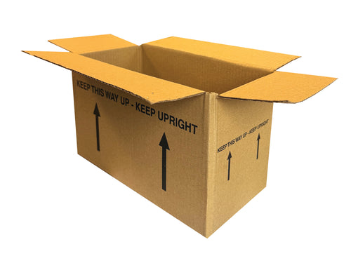New Printed Single Wall Box - 252mm x 127mm x 143mm