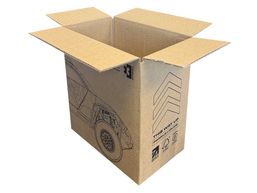 New Printed Strong Double Wall Box - 231mm x 139mm x 240mm