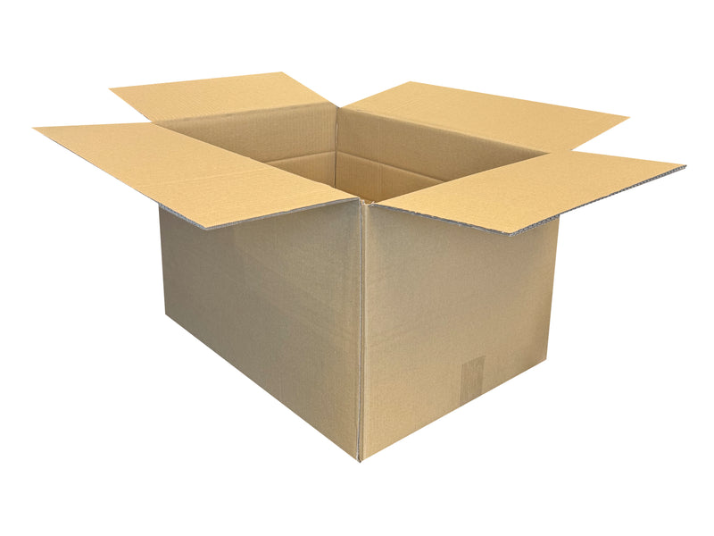 plain carton with folding creases