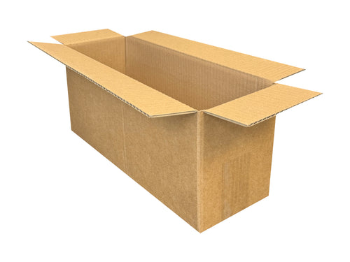 New Plain Strong Single Wall Box - 357mm x 125mm x 157mm